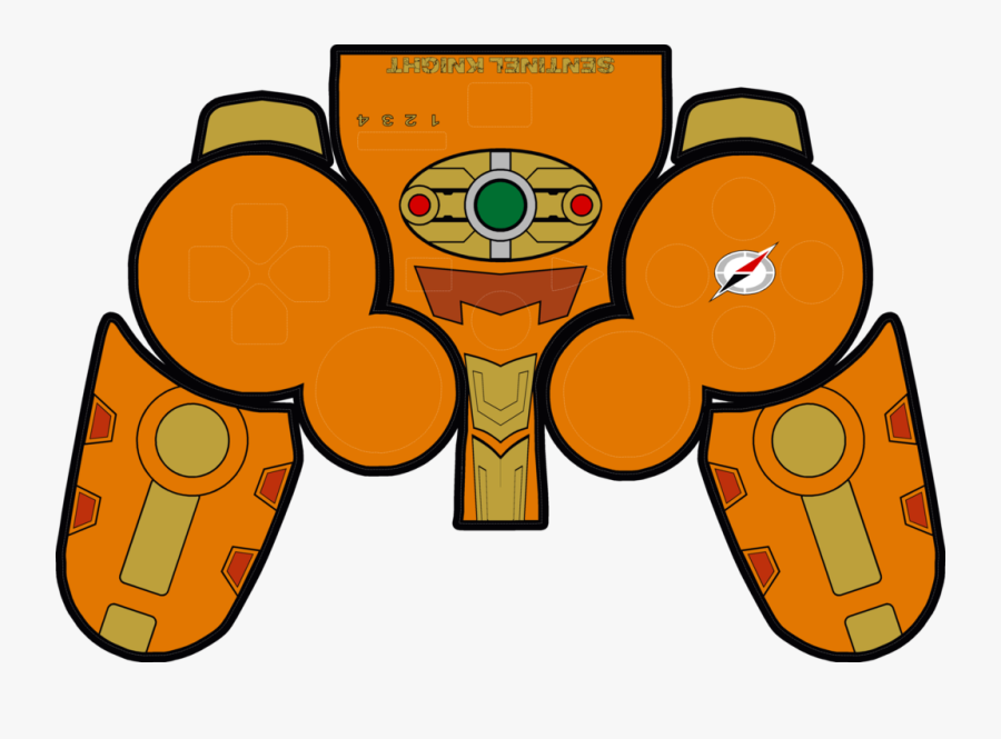 Sentinel Knight Ps3 Controller Skin - Cartoon, Transparent Clipart