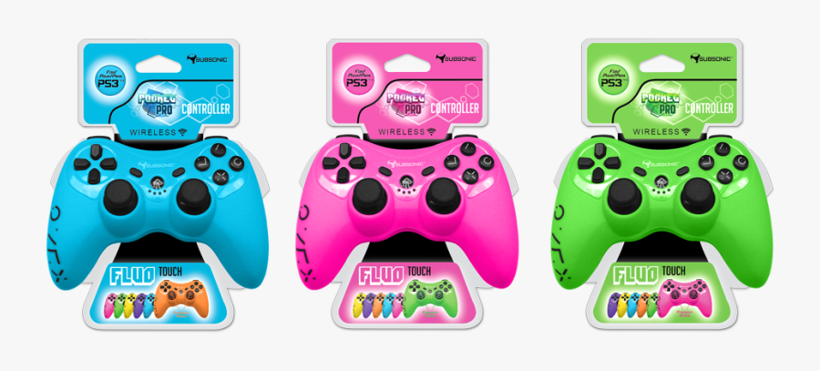 Pocket Pro Controller Ps3 - Ps3 Subsonic Controller, Transparent Clipart