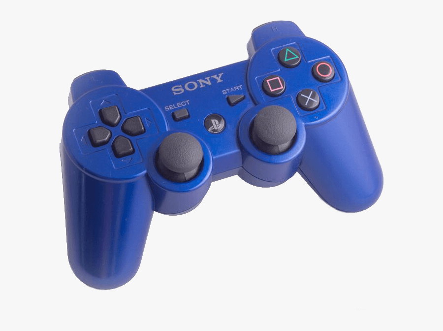 Ds3 Blue Controller To Buy Online - Ps3 Controller Blue, Transparent Clipart