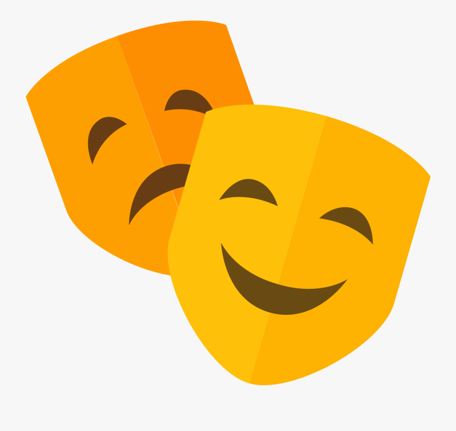 Theatre Mask Icon - Theatre Mask Icon Png, Transparent Clipart