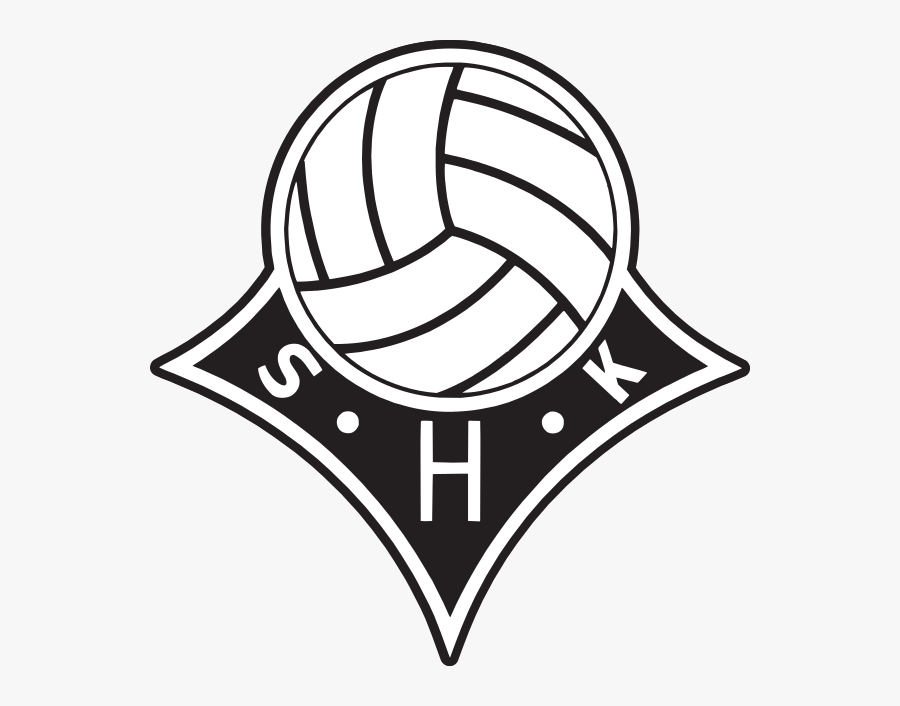 Clipart Black And White Netball Ball - Sandnes Hk, Transparent Clipart