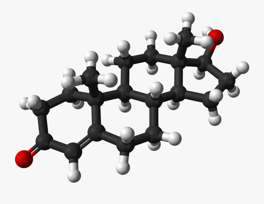 Tall Clipart Growth Hormone - Molecula Da Testosterona, Transparent Clipart