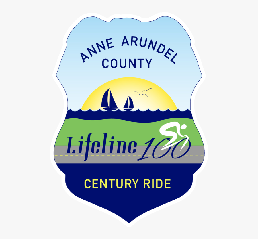 2019 Anne Arundel County Lifeline 100 Century Ride - Lifeline 100 Century Ride, Transparent Clipart
