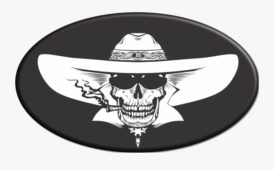 Bone Daddy2 - Skull, Transparent Clipart