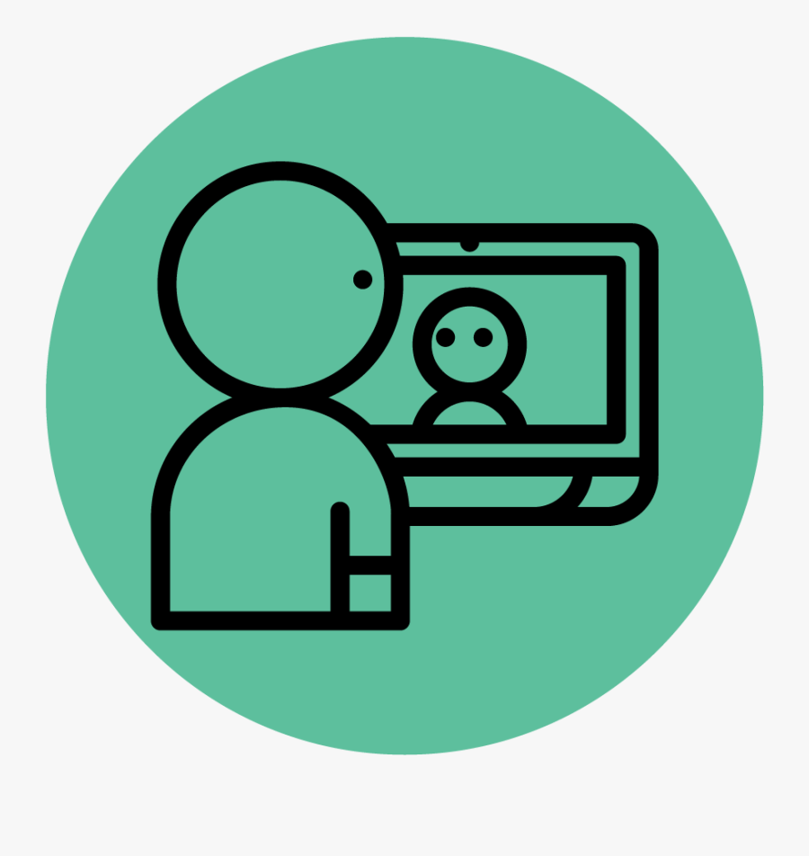 Video Door Phone Icon, Transparent Clipart