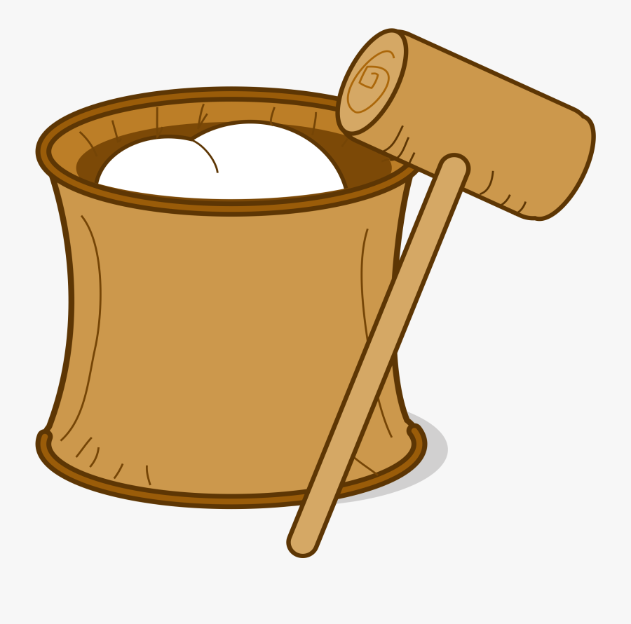Mochi Clipart , Png Download - Mochi Pounding Clipart, Transparent Clipart