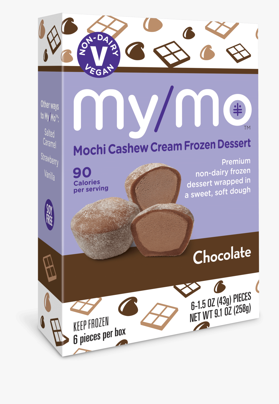 Chocolate Mochi Ice Cream, Transparent Clipart