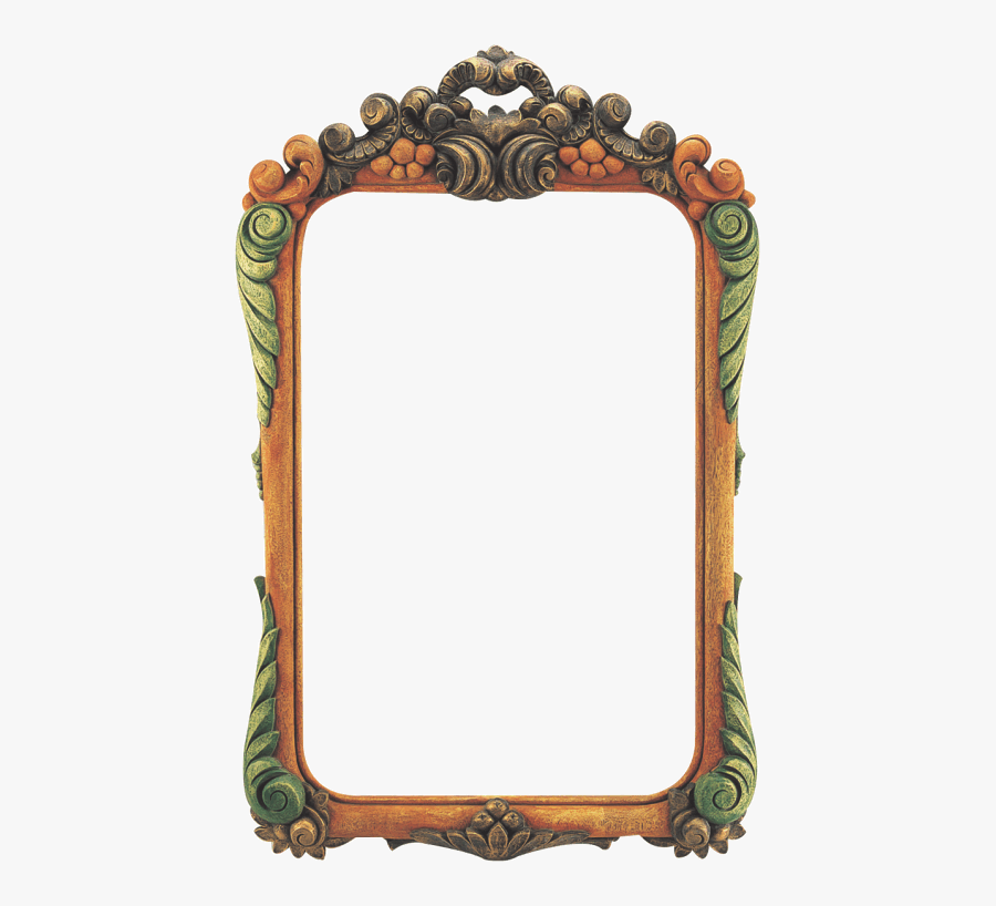 Wood Frames Png - Mirror Frame Wood Png, Transparent Clipart
