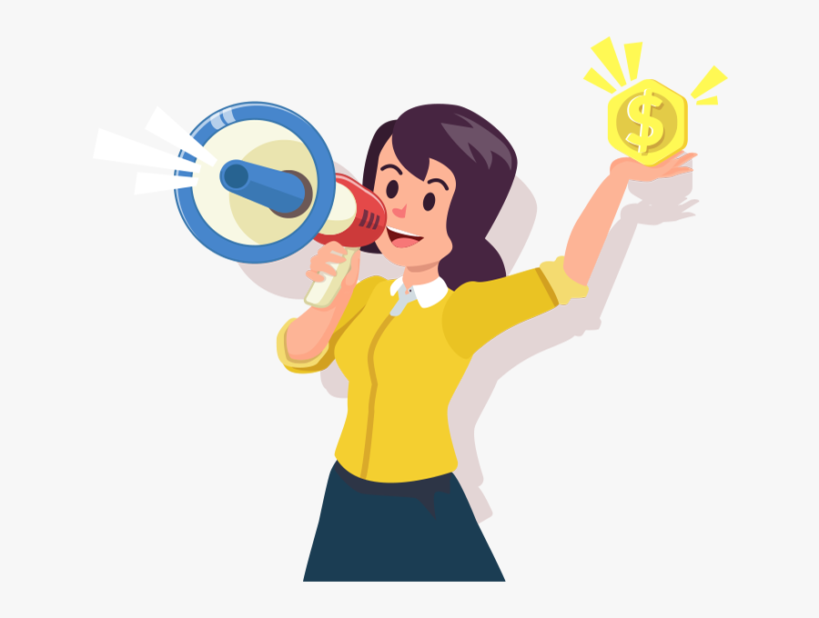 Kartun Marketing, Transparent Clipart