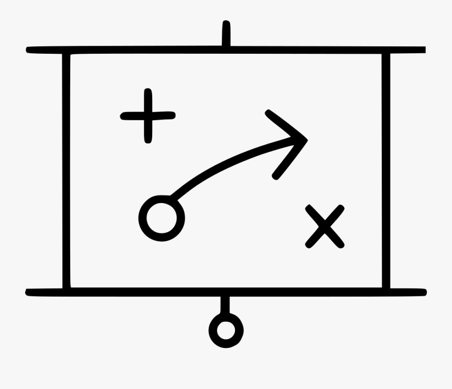 Conference Market Blackboard Strategy Training - Cross, Transparent Clipart