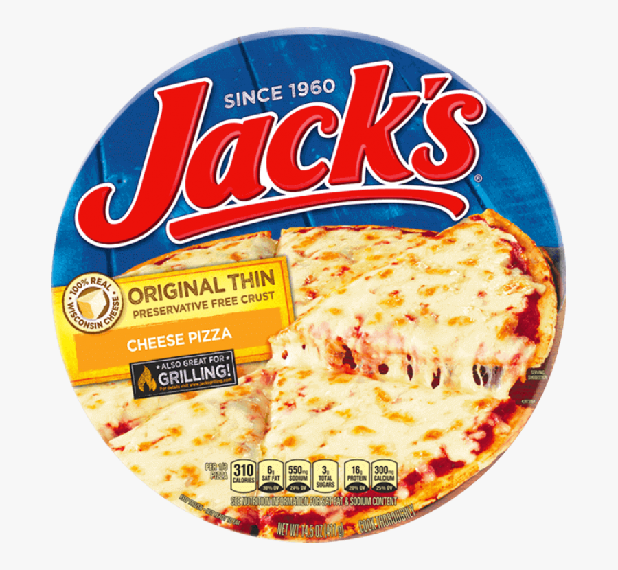Jack"s Original Thin Crust - Jack's Frozen Pizza, Transparent Clipart