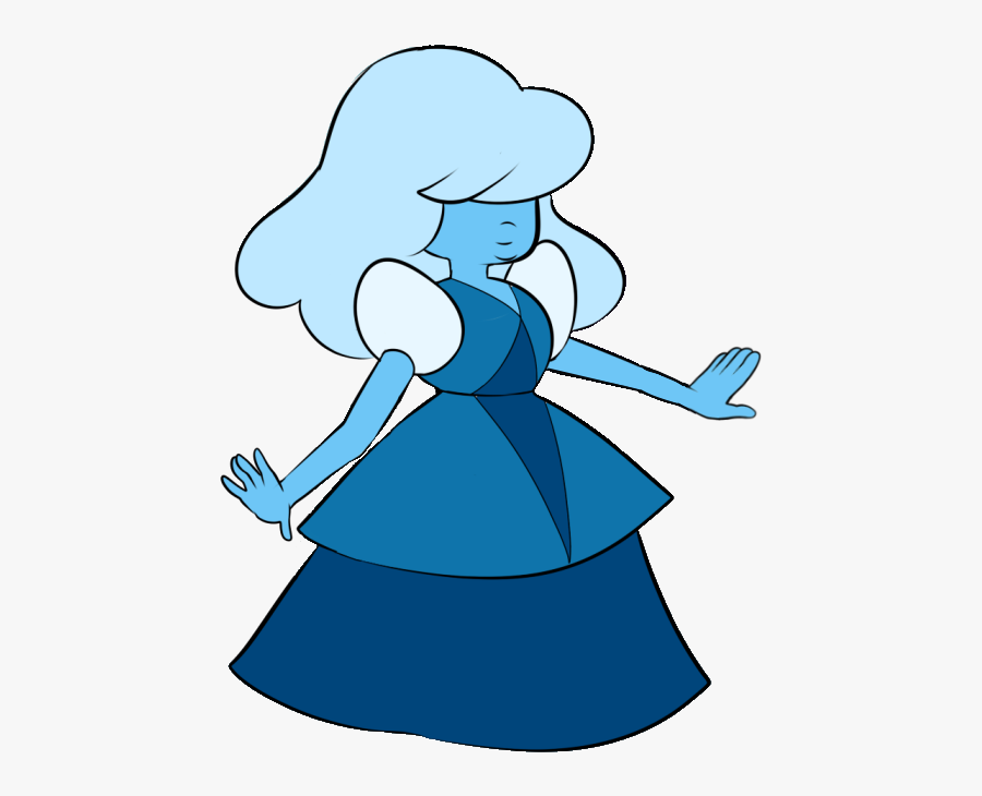 Steven Universe Gemcrust Eye Sapphire - Sapphire Eyeball Gem, Transparent Clipart