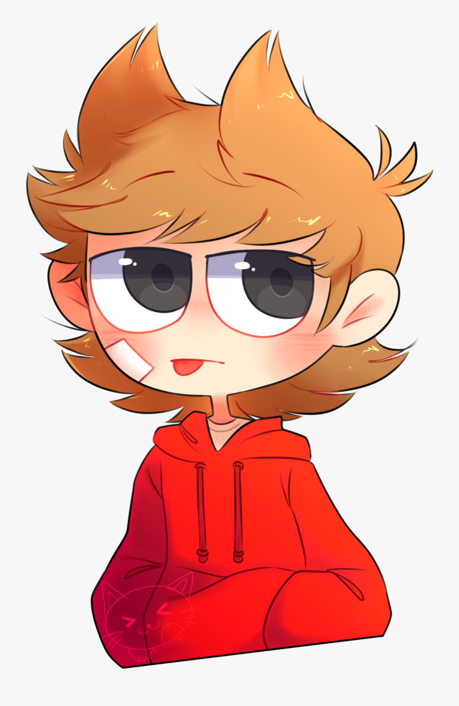Image Eddsworld Bad Apple - Tord X Depressed Reader , Free Transparent