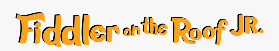 Fiddler On The Roof Jr, Transparent Clipart