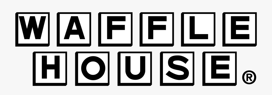 Waffle House Logo Transparent - Waffle House Logo White, Transparent Clipart