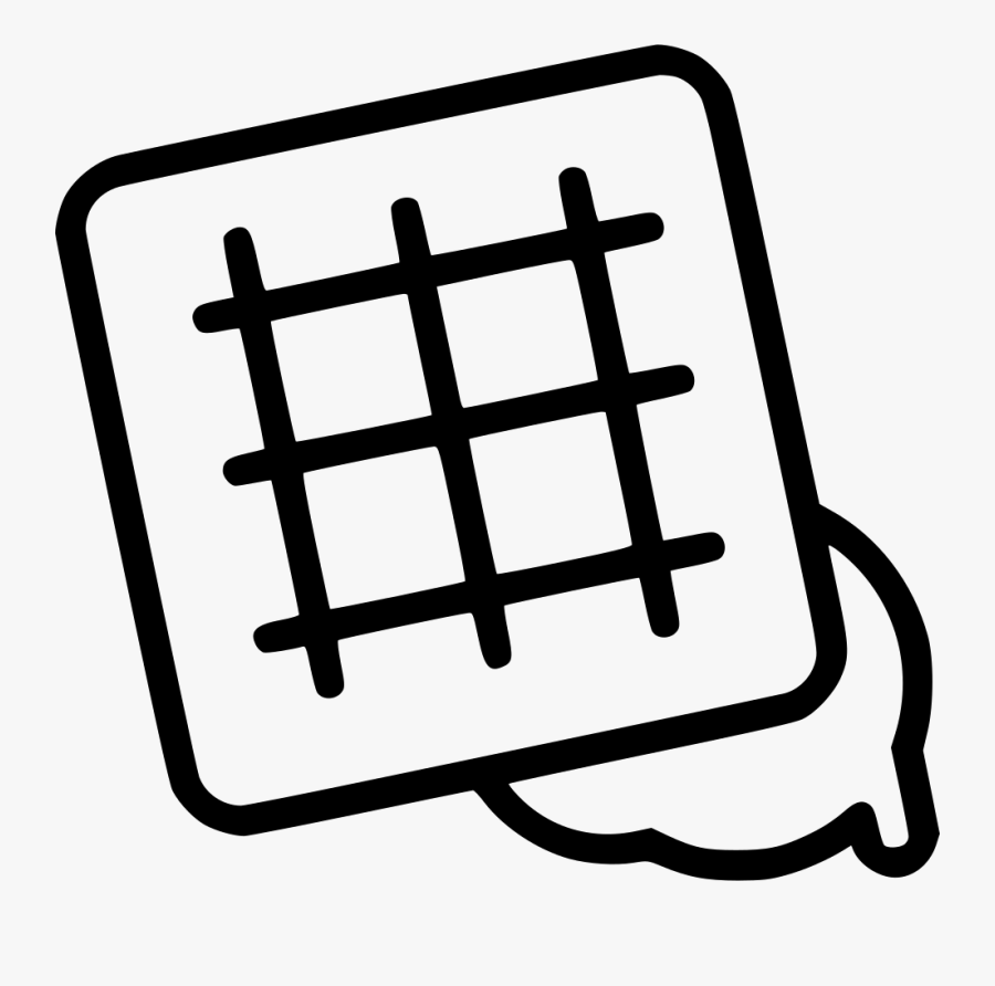 Waffle Sugar Cream Biscuit - Scala Clipart, Transparent Clipart