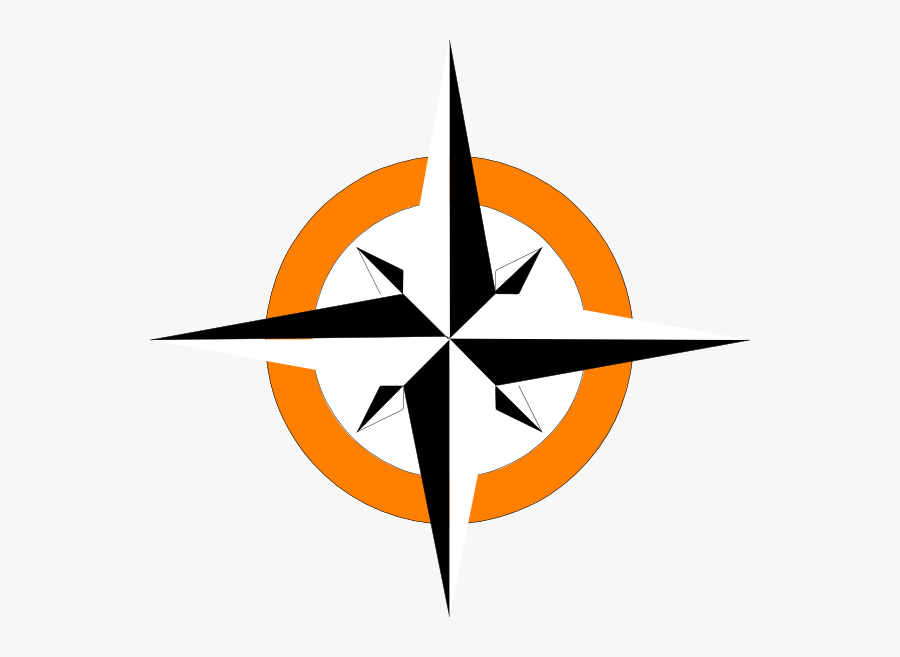 Transparent Compass Rose, Transparent Clipart