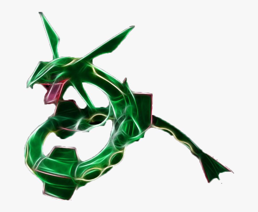 Rayquaza - Pokemon Legendary, Transparent Clipart
