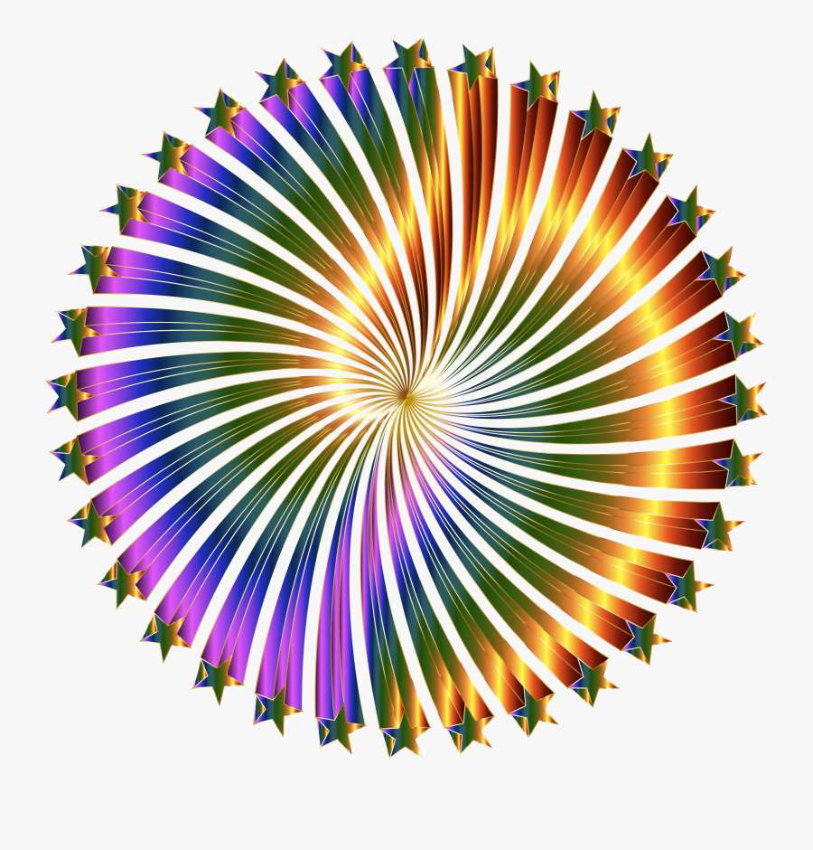 Prismatic Starburst Vortex Mark Ii 9 Clip Arts - Plastic Zigzag Head Band, Transparent Clipart