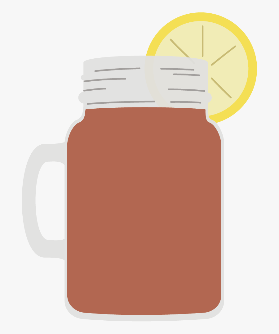Sweet Tea Illustration, Transparent Clipart