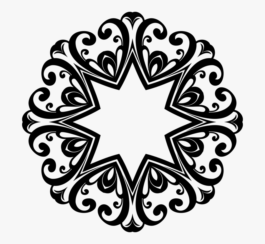 Visual Arts,flower,symmetry - Circle, Transparent Clipart