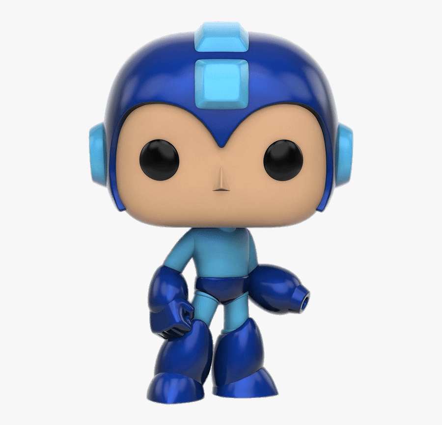 Pop Games Megaman Figurine - Mega Man Funko Pop, Transparent Clipart