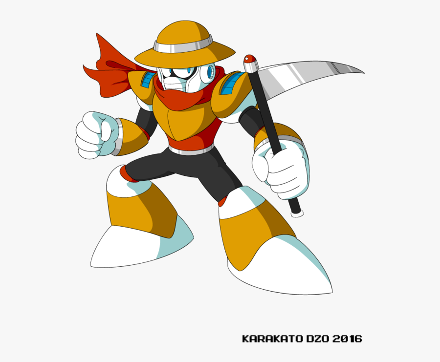 Scythe Man Mega Fd - Nuclear Man Mega Man, Transparent Clipart