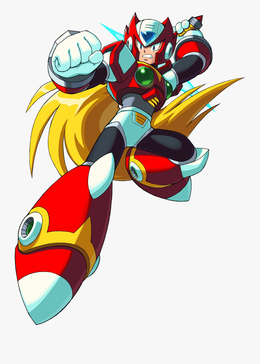 Mega Man Zero Png - Mega Man X Zero, Transparent Clipart