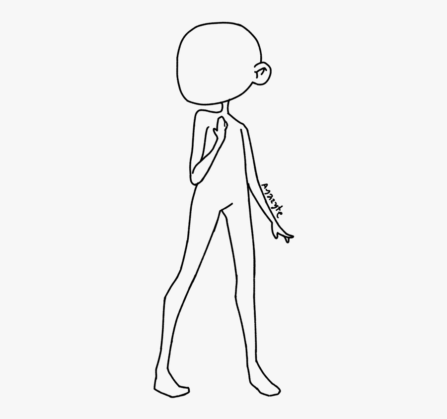 Blank Crayon Lineart - Line Art, Transparent Clipart