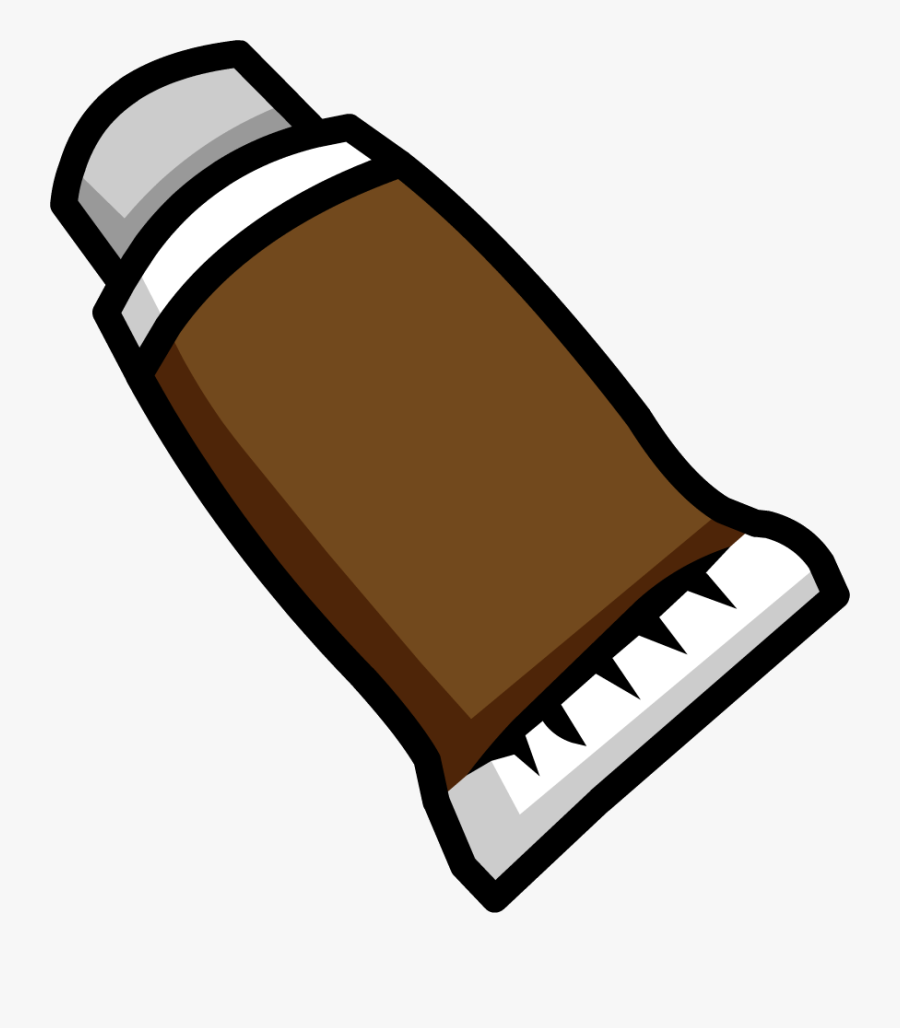 Brown Face Paint Icon - Club Penguin Tiki Png, Transparent Clipart
