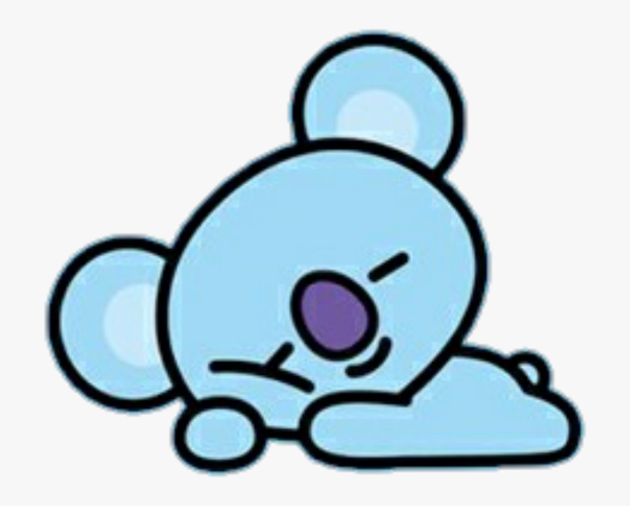 Please Give Credit When Using - Bt21 Koya Transparent Background, Transparent Clipart