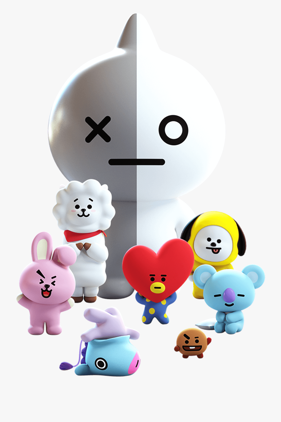 Transparent Bts Chibi Png - Bt21 Png, Transparent Clipart