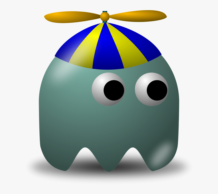 Game Baddie - Brown Pac Man Ghost, Transparent Clipart