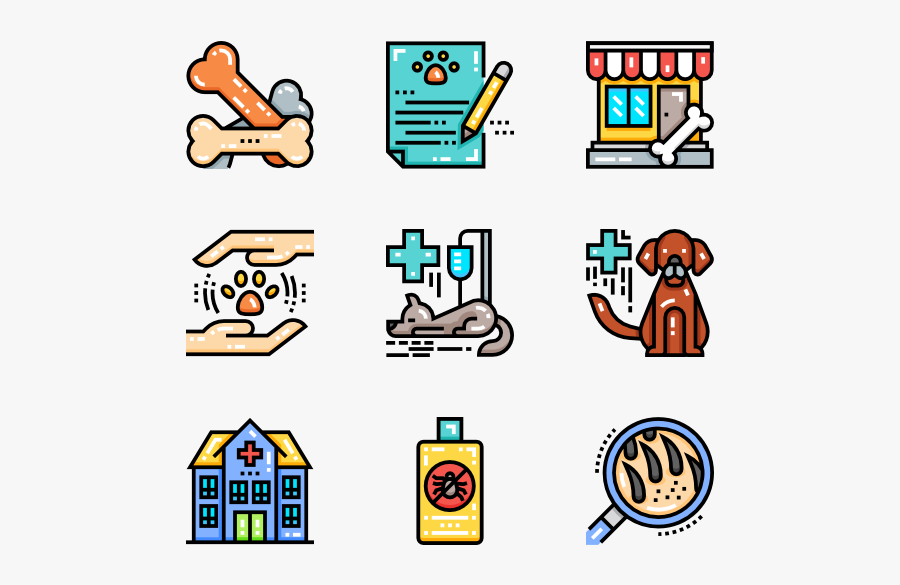 Library Clipart Veterinarian - Veterinary Icon Png, Transparent Clipart