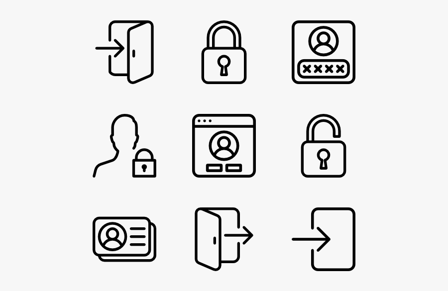 Log Vector - Logistic Icons, Transparent Clipart