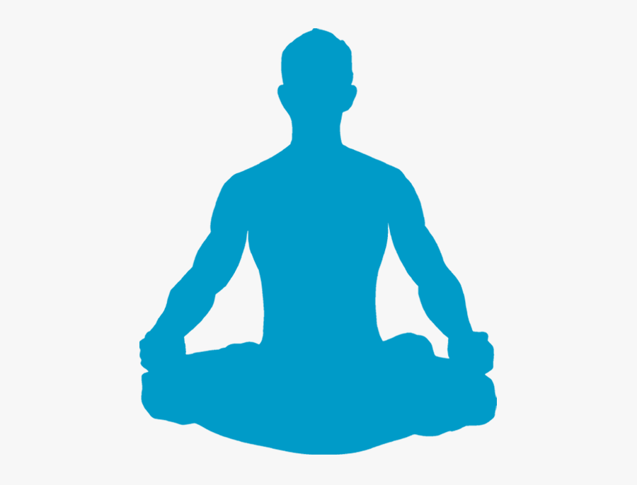 Accept Yourself, Accept Others, And Accept Things You - Meditation Silhouette Png, Transparent Clipart