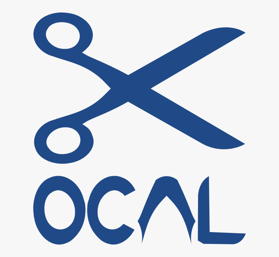 Electric Blue,trademark,logo - Scissors Icon, Transparent Clipart