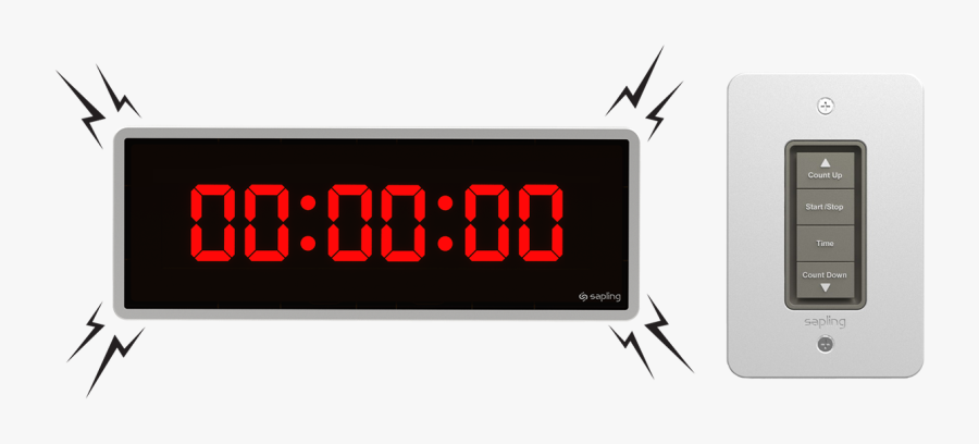 Digital Timer Png Picture - Led Display, Transparent Clipart