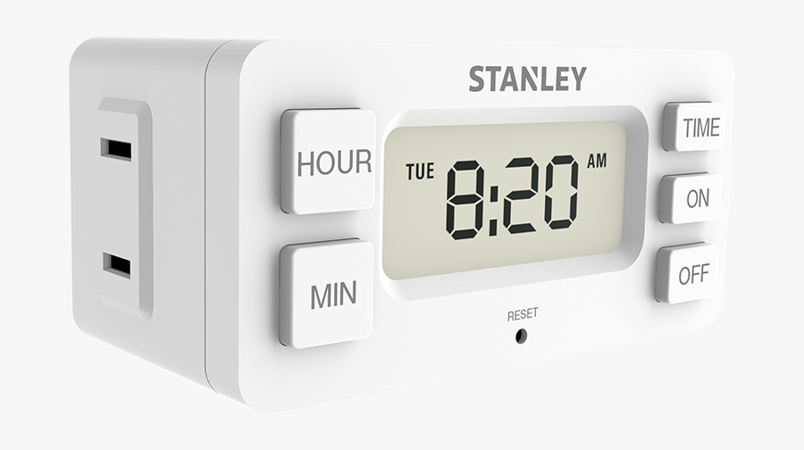Radio Clock, Transparent Clipart
