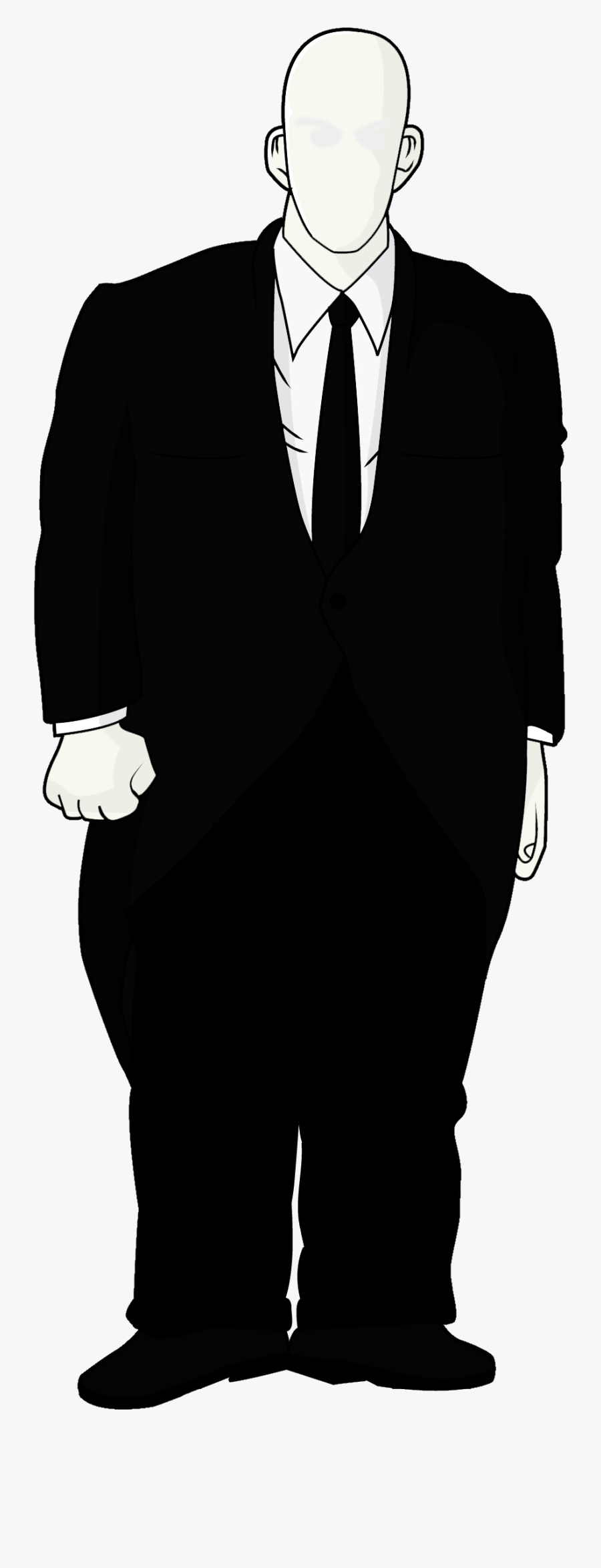 Human Behavior Silhouette Business - Tuxedo, Transparent Clipart