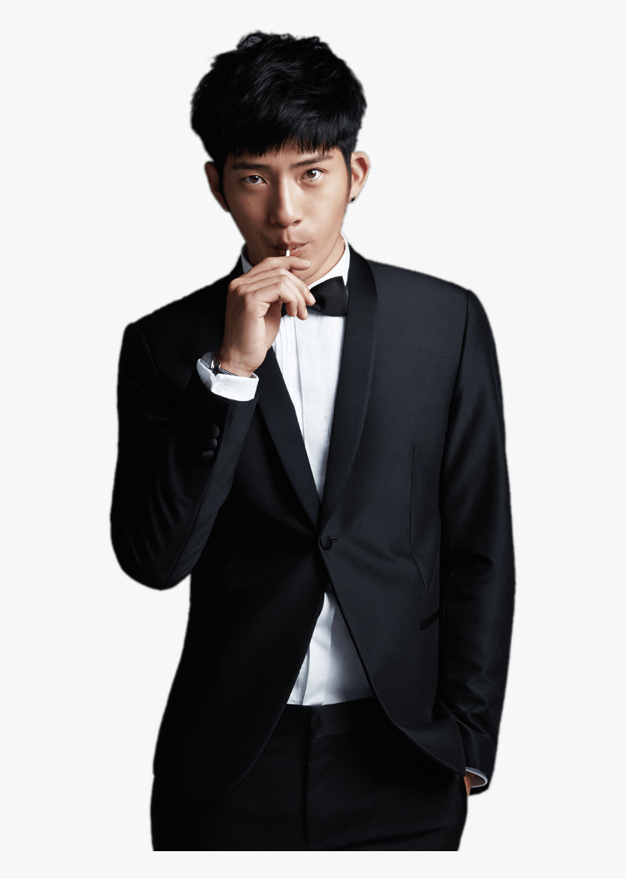Jing Boran Wearing Tuxedo - Tuxedo, Transparent Clipart