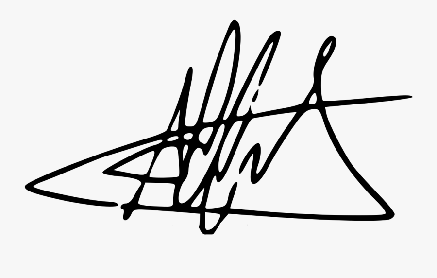Signature Of Prime Minister, Transparent Clipart
