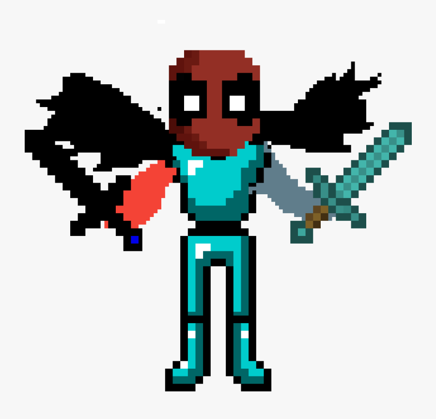 Transparent Minecraft Sword Clipart Dessin Pixel Art Minecraft Free Transparent Clipart Clipartkey