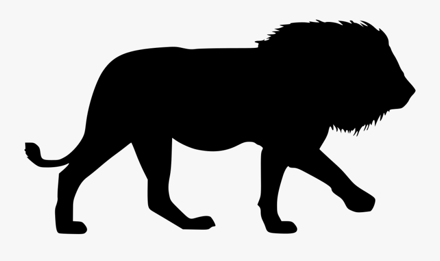 Mammal,clip Animal,line Cats,animal Figure,felidae,black - Lion Icon Png Transparent, Transparent Clipart
