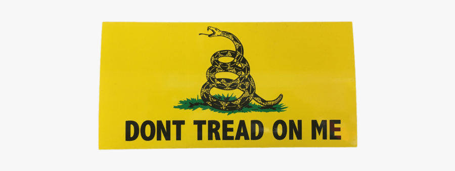 Flag Sticker Large The - Dont Tread On Me Liberty Or Death, Transparent Clipart
