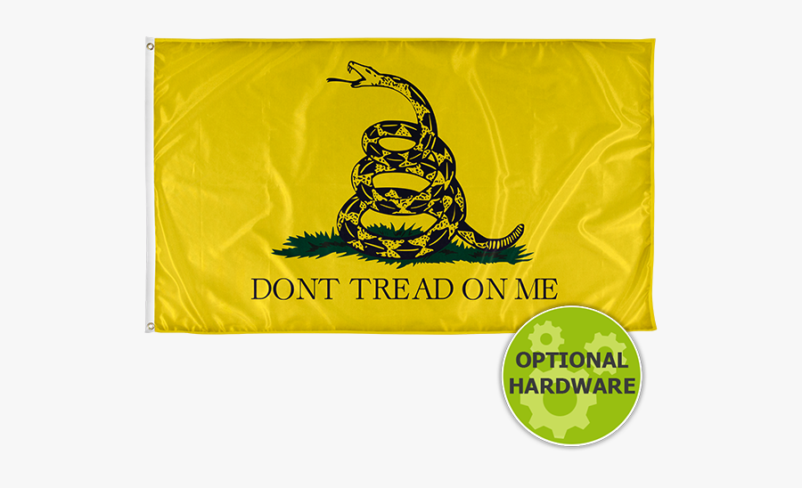 Gadsden Snake Png - Dont Tread On Me Funny, Transparent Clipart