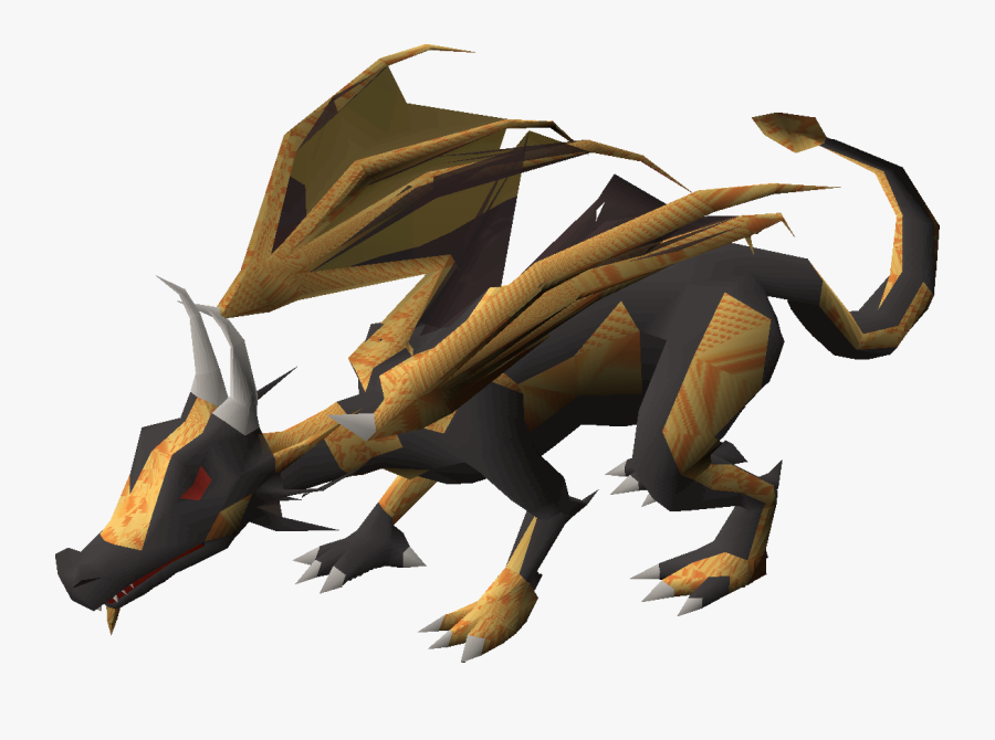 Osrs Brutal Blue Dragon - Old School Runescape Dragon, Transparent Clipart