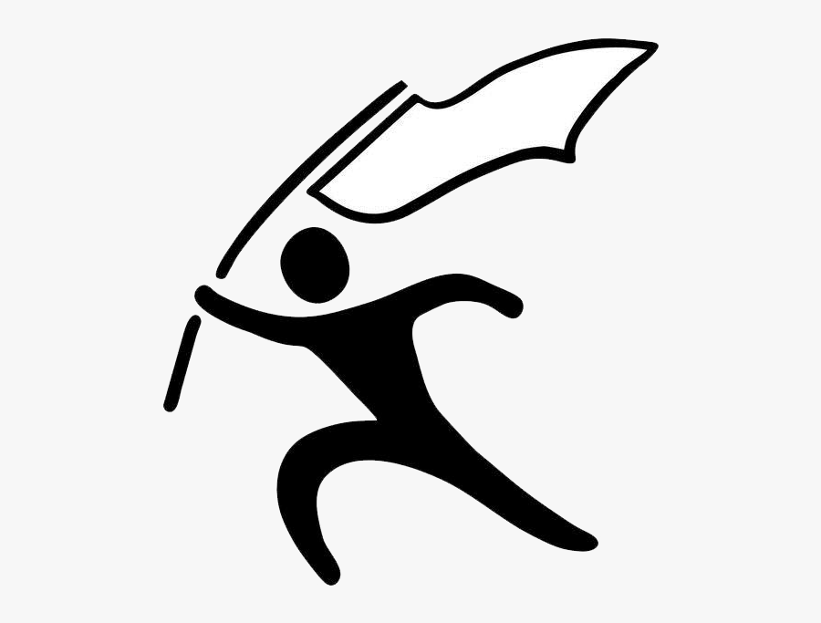 Clip Art Iwo Jima Clip Art - Raise Flag Vector, Transparent Clipart