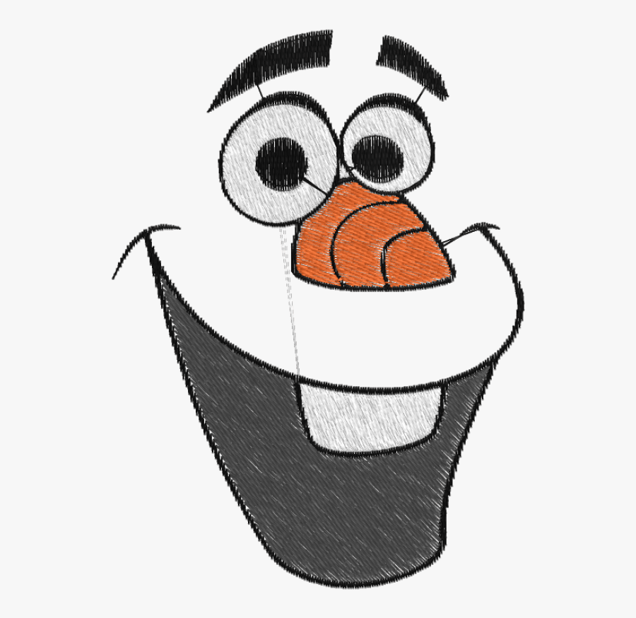 Olaf Face Clipart, Transparent Clipart