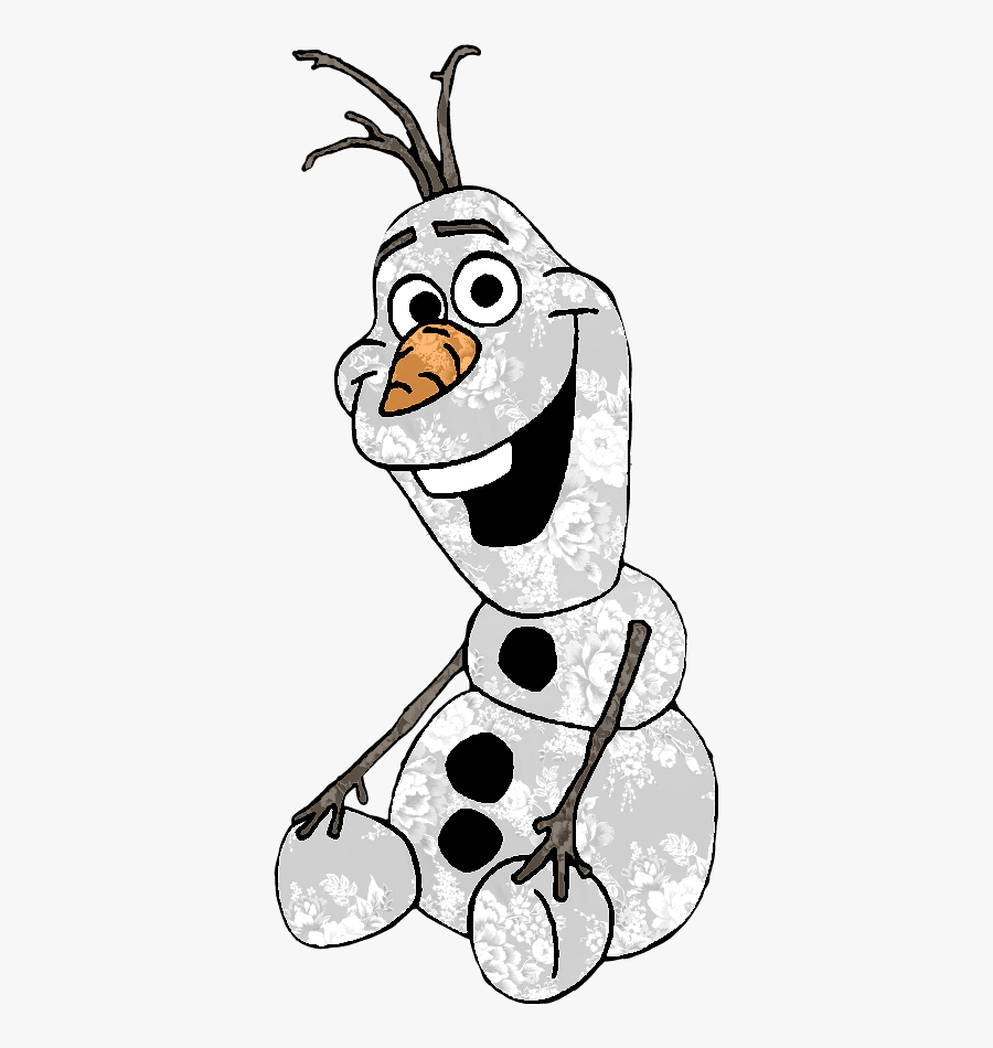 Olaf Frozen White Snowman Freetoedit - Clipart Olaf, Transparent Clipart